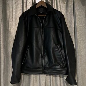 H&M Mens Faux Leather Jacket